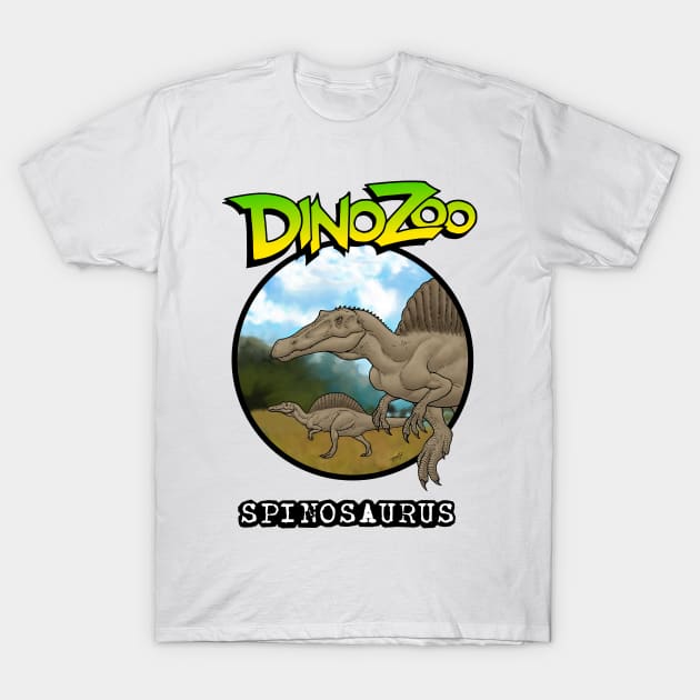 DinoZoo: Spinosaurus T-Shirt by PaleoFantasies